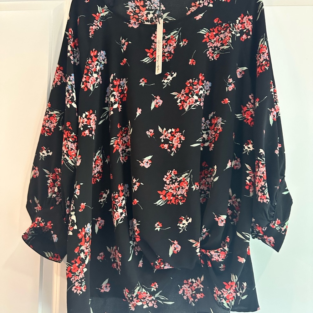 NWT Gibson 3/4 Sleeve Blouse